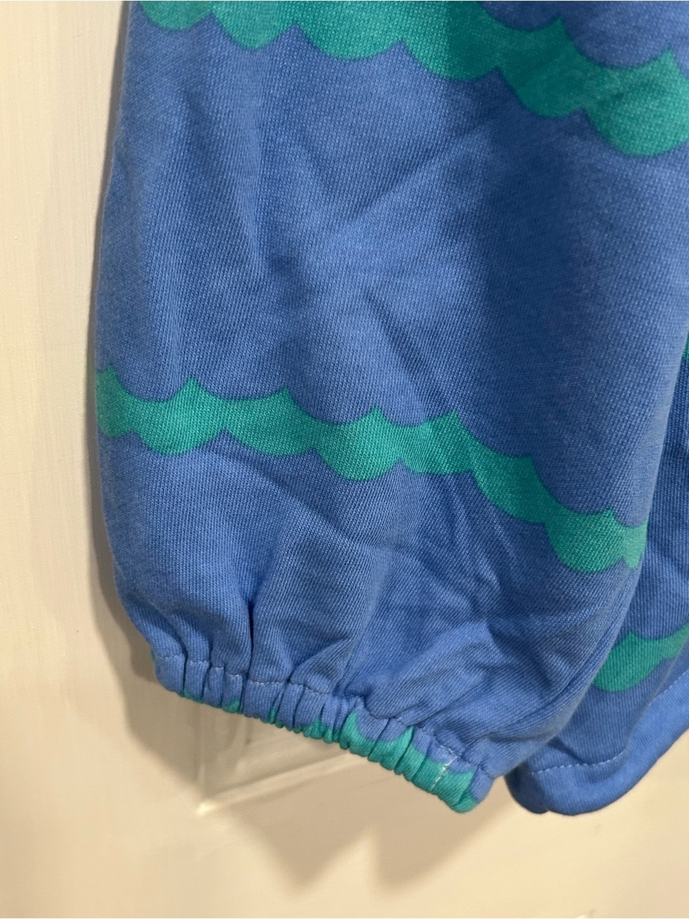 Belle by Kim Gravel "Makin Waves" Scallop Stripe Half Zip Top Plus Sz 1X NWOT - Picture 9 of 11
